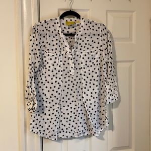 Maeve dotted blouse L